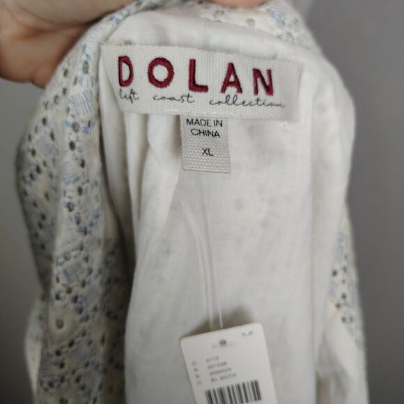 Anthropologie Dolan Left Coast Rossi Eyelet Moto Jacket Size XL - Picture 4 of 16